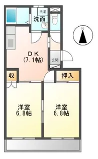 フューチャー【2階】の間取り