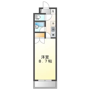 レジデンスK【3階】の間取り