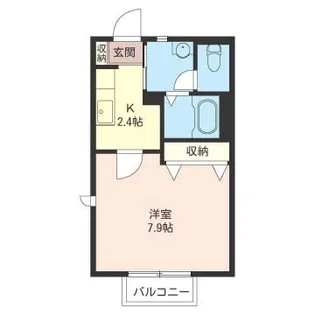 メゾン・Momo【2階】の間取り