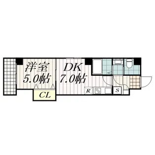 金太郎ヒルズ106【1階】の間取り