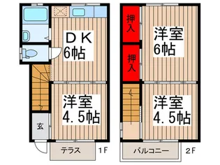 埼玉県さいたま市中央区新中里5【一戸建】の間取り