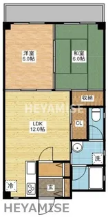 コリーナ島【6階】の間取り