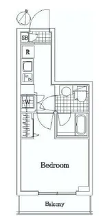 AXAS洗足池【3階】の間取り