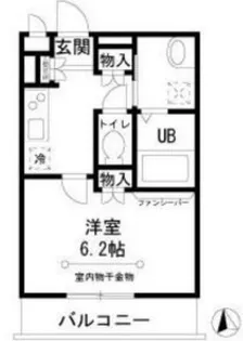 サニーサイド旗の台【3階】の間取り
