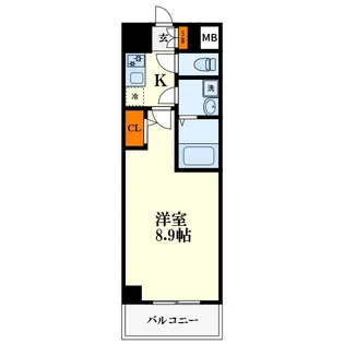 大阪府大阪市東淀川区小松1【マンション】の間取り