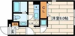 モデュロール渋谷本町【4階】の間取り