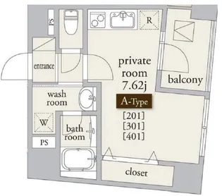 東京都練馬区石神井町3【マンション】の間取り