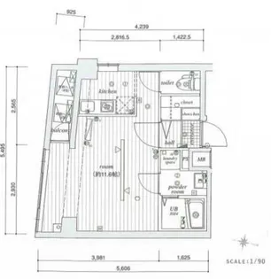 ヴェルステージ中野新橋II【2階】の間取り