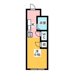 メゾンアップル【1階】の間取り