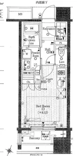 イニシアイオ西麻布【2階】の間取り