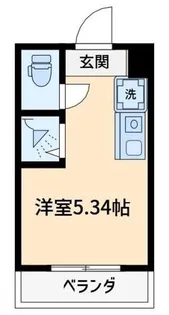 Cube kanamachi V【1階】の間取り