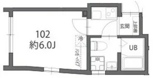 BeR堀切【1階】の間取り