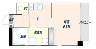 perfect life本田【8階】の間取り