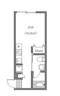 レ・スタ中延【1階】の間取り