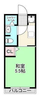 内藤コーポ【2階】の間取り