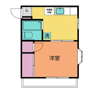 ロイヤルハイツIII【3階】の間取り