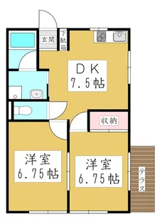 META AREA L【1階】の間取り