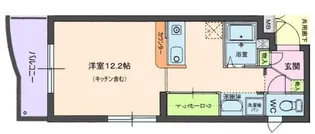 リリアーレ【1階】の間取り