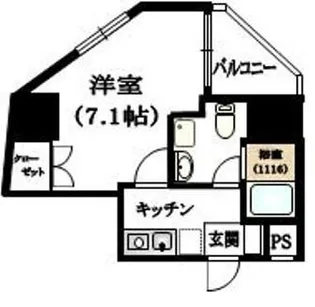 セレシア西巣鴨【7階】の間取り