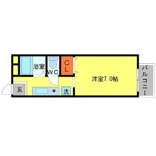 ヴィラプレフェールIIA棟【2階】の間取り