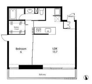 Villa Rondo-ヴィラロンド-【4階】の間取り