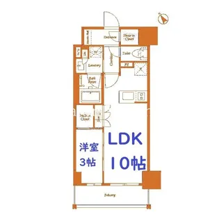 テラス横浜鶴見【11階】の間取り