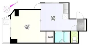 モンターニュ駒込【8階】の間取り