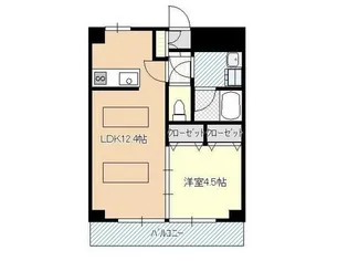 ルネス東海岸【3階】の間取り