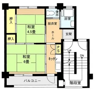 汐見台第1 3301号棟【2階】の間取り