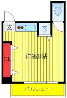 東京都北区滝野川7【マンション】の間取り