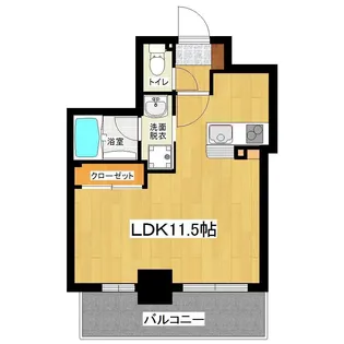 ジャミーレ城西通り【2階】の間取り