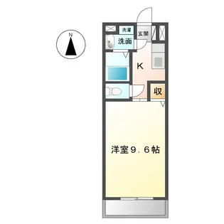 セントリバーヒルズひばりが丘【1階】の間取り