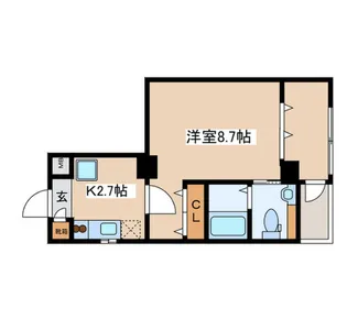 東京都練馬区平和台4【マンション】の間取り
