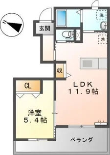 美らハウス【1階】の間取り