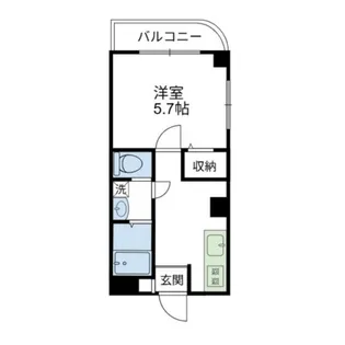 東京都大田区南久が原2【マンション】の間取り