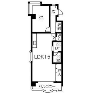 サンテラス88【2階】の間取り