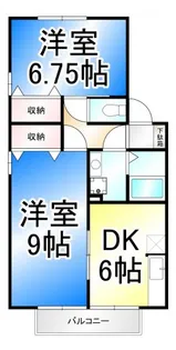 コート花水木【2階】の間取り