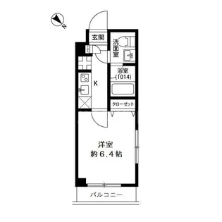 プレール・ドゥーク上池袋【1階】の間取り