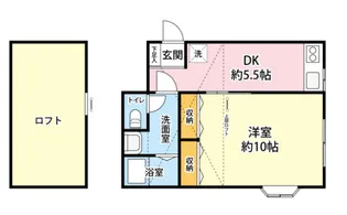サンライズ成瀬【2階】の間取り