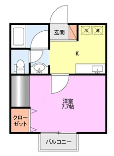 アスリート【3階】の間取り