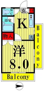 メゾン太田【3階】の間取り