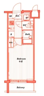 グランド・ガーラ新横浜North【2階】の間取り