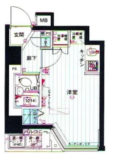 セジョリ両国【6階】の間取り