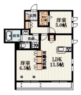 ラシック【3階】の間取り