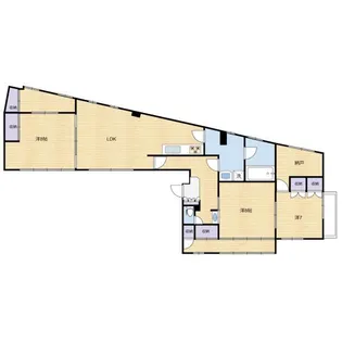 南国ビル【3階】の間取り
