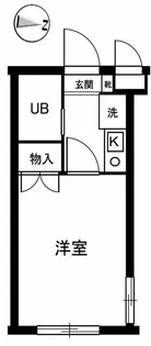 スカイコート武蔵小杉第5【1階】の間取り