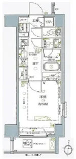 CREVISTA多摩川【6階】の間取り