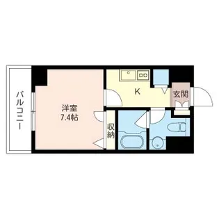 リヴィエール阿佐ヶ谷【2階】の間取り