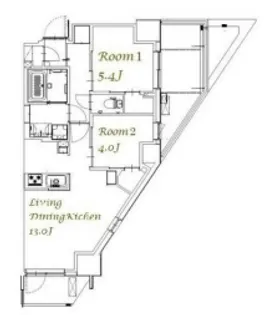 スプランディッド西日暮里【7階】の間取り