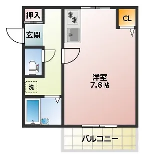 ウエストレジデンス【1階】の間取り